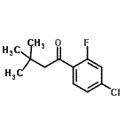 CAS#: 898764-82-4, 1-(4-Chloro-2-fluorophenyl)-3,3-dimethyl-1-butanone