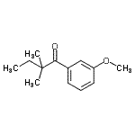 CAS#: 898765-06-5, 1-(3-Methoxyphenyl)-2,2-dimethyl-1-butanone
