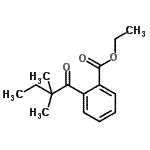 CAS 登录号：898765-19-0， 乙基2-(2,2-二甲基丁酰基)苯甲酸酯