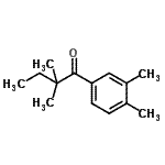CAS#: 898765-64-5, 1-(3,4-Dimethylphenyl)-2,2-dimethyl-1-butanone