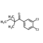 CAS#: 898765-98-5, 1-(3,4-Dichlorophenyl)-2,2-dimethyl-1-butanone