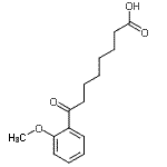 CAS 登录号：898766-01-3， 8-(2-甲氧基苯基)-8-氧代辛酸