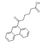 CAS 登录号：898766-05-7， 6-氧代-6-(9-菲基)己酸