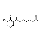 CAS#: 898766-19-3, 7-(2,3-Difluorophenyl)-7-oxoheptanoic acid