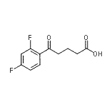 CAS 登录号：898766-25-1， 5-(2,4-二氟苯基)-5-氧代戊酸