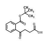 CAS 登录号：898766-99-9， 4-(2-{[(2-甲基-2-丙基)氧基]羰基}苯基)-4-氧代丁酸