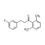 CAS#: 898767-14-1, 1-(2,6-Dimethylphenyl)-3-(3-fluorophenyl)-1-propanone