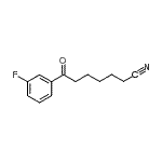 CAS#: 898767-24-3, 7-(3-Fluorophenyl)-7-oxoheptanenitrile