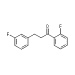 CAS#: 898767-35-6, 1-(2-Fluorophenyl)-3-(3-fluorophenyl)-1-propanone