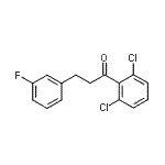 CAS#: 898767-75-4, 1-(2,6-Dichlorophenyl)-3-(3-fluorophenyl)-1-propanone