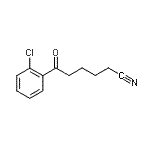 CAS#: 898767-78-7, 6-(2-Chlorophenyl)-6-oxohexanenitrile
