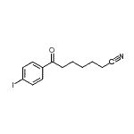 CAS#: 898767-88-9, 7-(4-Iodophenyl)-7-oxoheptanenitrile