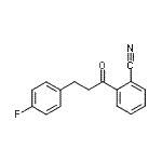 CAS 登录号：898767-96-9， 2-[3-(4-氟苯基)丙酰]苯甲腈
