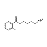 CAS#: 898768-06-4, 7-(2-Iodophenyl)-7-oxoheptanenitrile