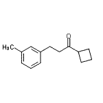 CAS 登录号：898768-33-7， 1-环丁基-3-(3-甲基苯基)-1-丙酮