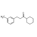 CAS#: 898768-39-3, 1-Cyclohexyl-3-(3-methylphenyl)-1-propanone