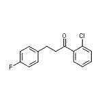 CAS 登录号：898768-52-0， 1-(2-氯苯基)-3-(4-氟苯基)-1-丙酮