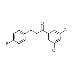 CAS 登录号：898768-76-8， 1-(3,5-二氯苯基)-3-(4-氟苯基)-1-丙酮