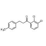 CAS 登录号：898769-19-2， 1-(2,3-二氯苯基)-3-(4-甲基苯基)-1-丙酮
