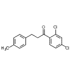 CAS 登录号：898769-22-7， 1-(2,4-二氯苯基)-3-(4-甲基苯基)-1-丙酮