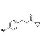 CAS 登录号：898769-49-8， 1-环丙基-3-(4-甲基苯基)-1-丙酮