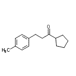 CAS 登录号：898769-55-6， 1-环戊基-3-(4-甲基苯基)-1-丙酮
