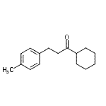 CAS 登录号：898769-57-8， 1-环己基-3-(4-甲基苯基)-1-丙酮