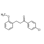 CAS 登录号：898769-91-0， 1-(4-氯苯基)-3-(2-甲氧基苯基)-1-丙酮