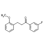 CAS#: 898769-93-2, 1-(3-Fluorophenyl)-3-(2-methoxyphenyl)-1-propanone