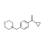 CAS#: 898770-73-5, Cyclopropyl[4-(4-morpholinylmethyl)phenyl]methanone