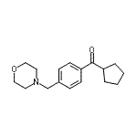 CAS#: 898770-77-9, Cyclopentyl[4-(4-morpholinylmethyl)phenyl]methanone