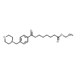 CAS#: 898770-89-3, Ethyl 8-[4-(4-morpholinylmethyl)phenyl]-8-oxooctanoate
