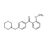 CAS#: 898770-99-5, (2-Methoxyphenyl)[4-(1-piperidinylmethyl)phenyl]methanone