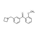 CAS#: 898771-28-3, [3-(1-Azetidinylmethyl)phenyl](2-methoxyphenyl)methanone