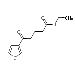 CAS 登录号：898771-74-9， 乙基5-氧代-5-(3-噻吩基)戊酸酯