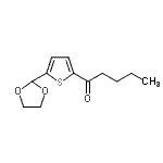 CAS#: 898771-86-3, 1-[5-(1,3-Dioxolan-2-yl)-2-thienyl]-1-pentanone