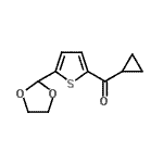 CAS#: 898772-50-4, Cyclopropyl[5-(1,3-dioxolan-2-yl)-2-thienyl]methanone