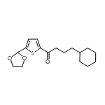 CAS#: 898772-76-4, 4-Cyclohexyl-1-[5-(1,3-dioxolan-2-yl)-2-thienyl]-1-butanone