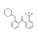 CAS#: 898773-51-8, [2-(1-Piperidinylmethyl)phenyl][2-(trifluoromethyl)phenyl]methanone