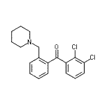 CAS#: 898773-65-4, (2,3-Dichlorophenyl)[2-(1-piperidinylmethyl)phenyl]methanone