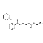CAS#: 898773-95-0, Ethyl 6-oxo-6-[2-(1-piperidinylmethyl)phenyl]hexanoate