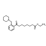 CAS#: 898773-99-4, Ethyl 8-oxo-8-[2-(1-piperidinylmethyl)phenyl]octanoate