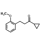 CAS 登录号：898774-25-9， 1-环丙基-3-(2-甲氧基苯基)-1-丙酮