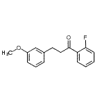 CAS 登录号：898774-94-2， 1-(2-氟苯基)-3-(3-甲氧基苯基)-1-丙酮