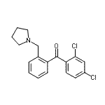 CAS#: 898774-95-3, (2,4-Dichlorophenyl)[2-(1-pyrrolidinylmethyl)phenyl]methanone