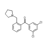 CAS#: 898775-01-4, (3,5-Dichlorophenyl)[2-(1-pyrrolidinylmethyl)phenyl]methanone