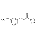 CAS#: 898775-43-4, 1-Cyclobutyl-3-(3-methoxyphenyl)-1-propanone