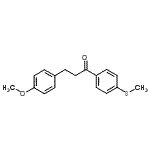 CAS 登录号：898775-70-7， 3-(4-甲氧基苯基)-1-[4-(甲硫基)苯基]-1-丙酮