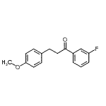 CAS#: 898775-76-3, 1-(3-Fluorophenyl)-3-(4-methoxyphenyl)-1-propanone