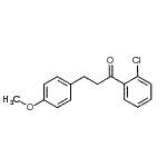 CAS#: 898775-98-9, 1-(2-Chlorophenyl)-3-(4-methoxyphenyl)-1-propanone